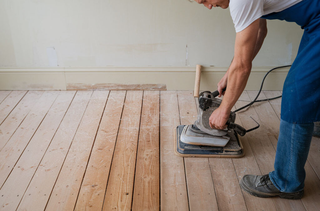 dustless wooden floor sanding